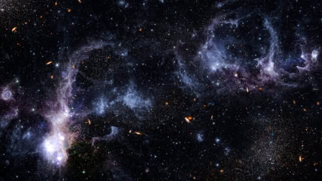 Galaxy in space textured backdrop